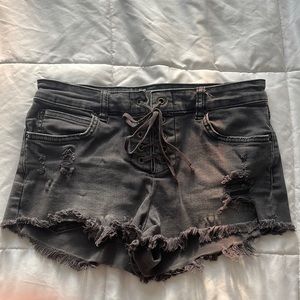Used Dark Gray Billabong Shorts